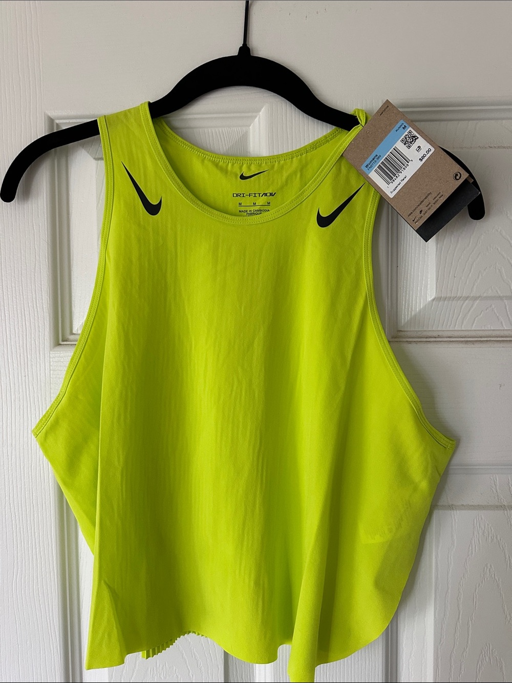Nike Neon Yellow Dri-FIT Women's Tank Top
